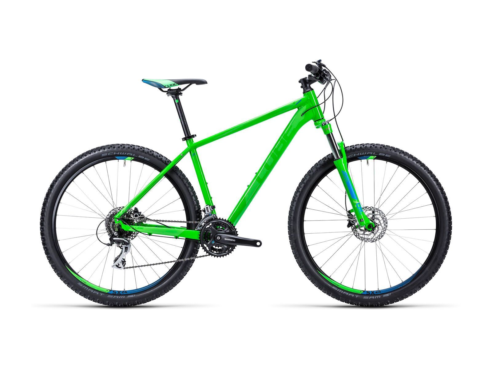 Cube Aim SL 27.5, green/blue - Bild 1