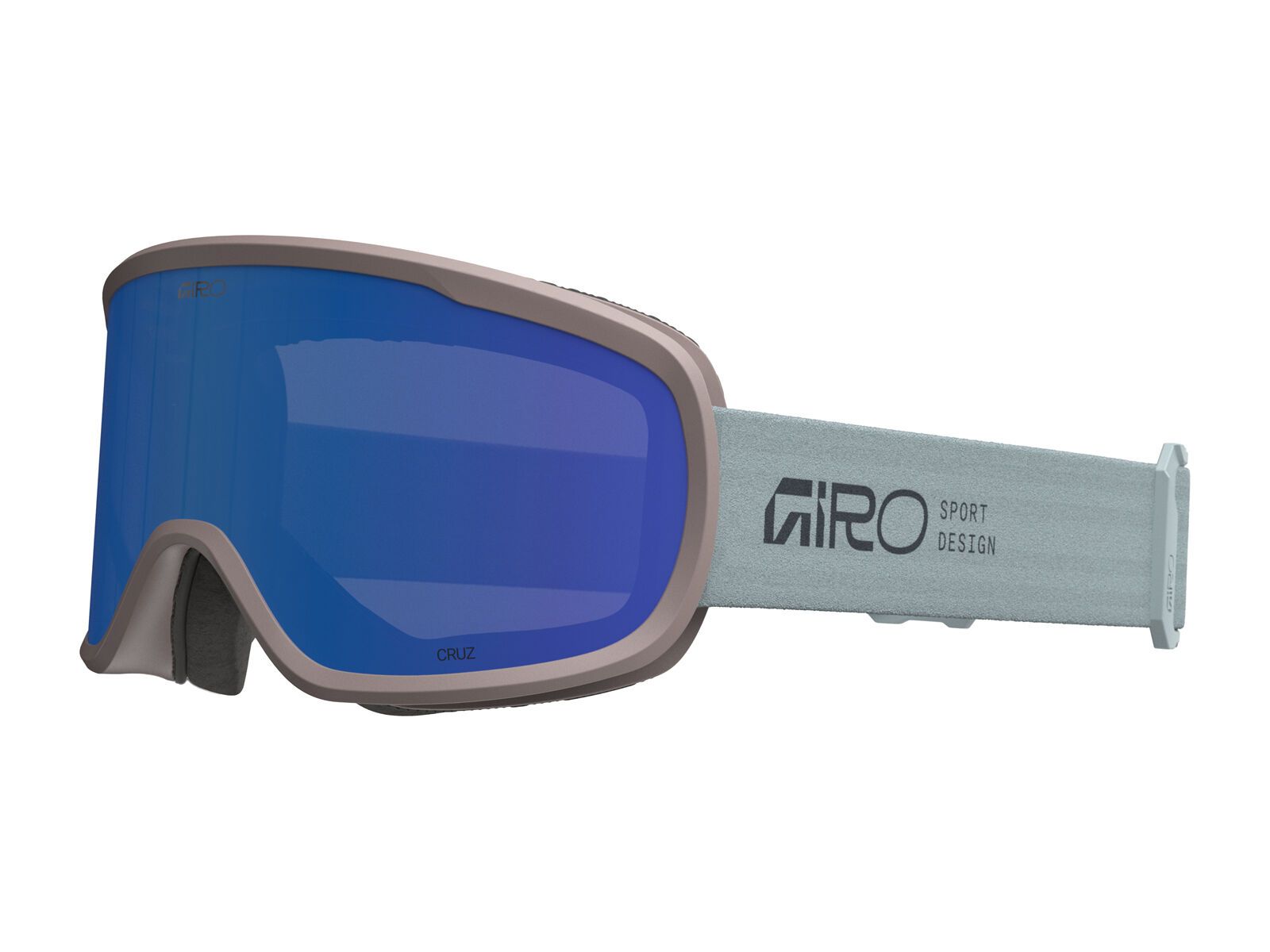 Giro Cruz, Grey Cobalt / stacked sky blue - Bild 1