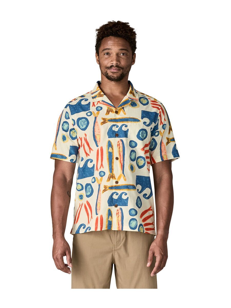 Patagonia Men's Tidal Threads Camp Shirt Sardines, natural - Bild 2