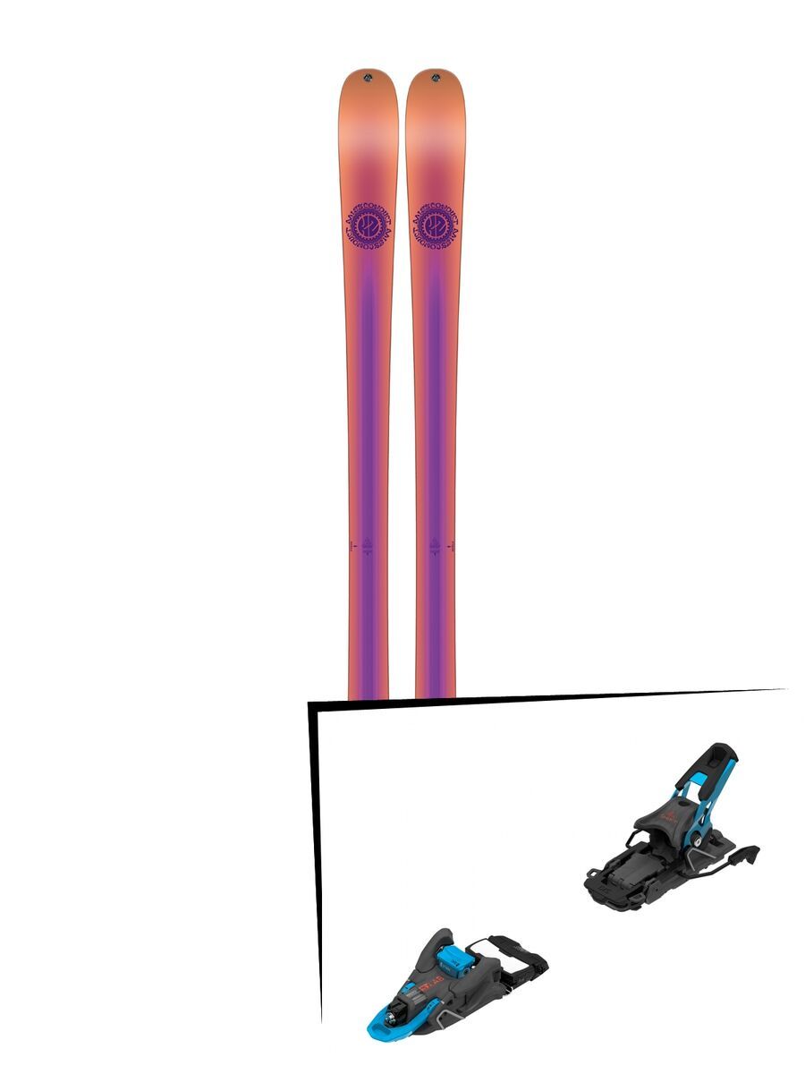 Set: K2 SKI Missconduct 2018 + Salomon S/Lab Shift MNC blue/black - Bild 1