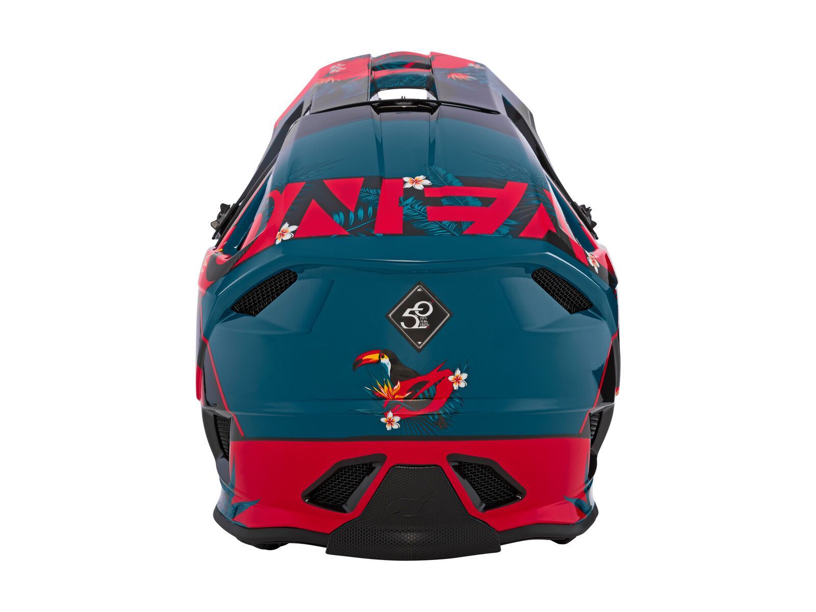 ONeal Blade Polyacrylite Helmet Rio, red - Bild 5