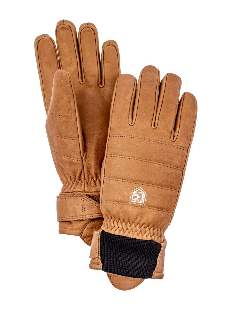 Hestra Alpine Leather Primaloft 5 Finger, kork - Bild 1