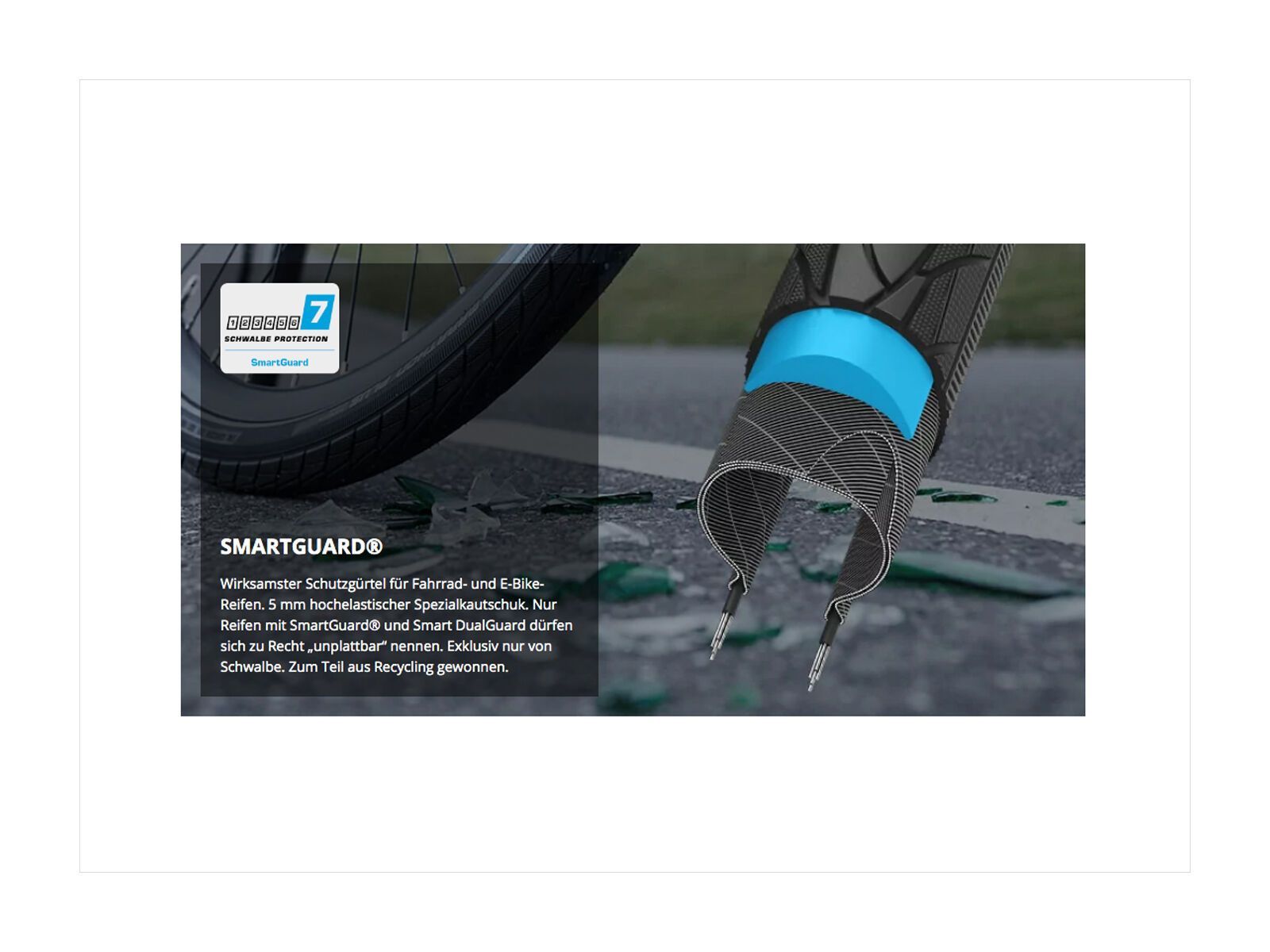Schwalbe Marathon Plus Performance Addix SmartGuard - 28 Zoll, black-reflex - Bild 4