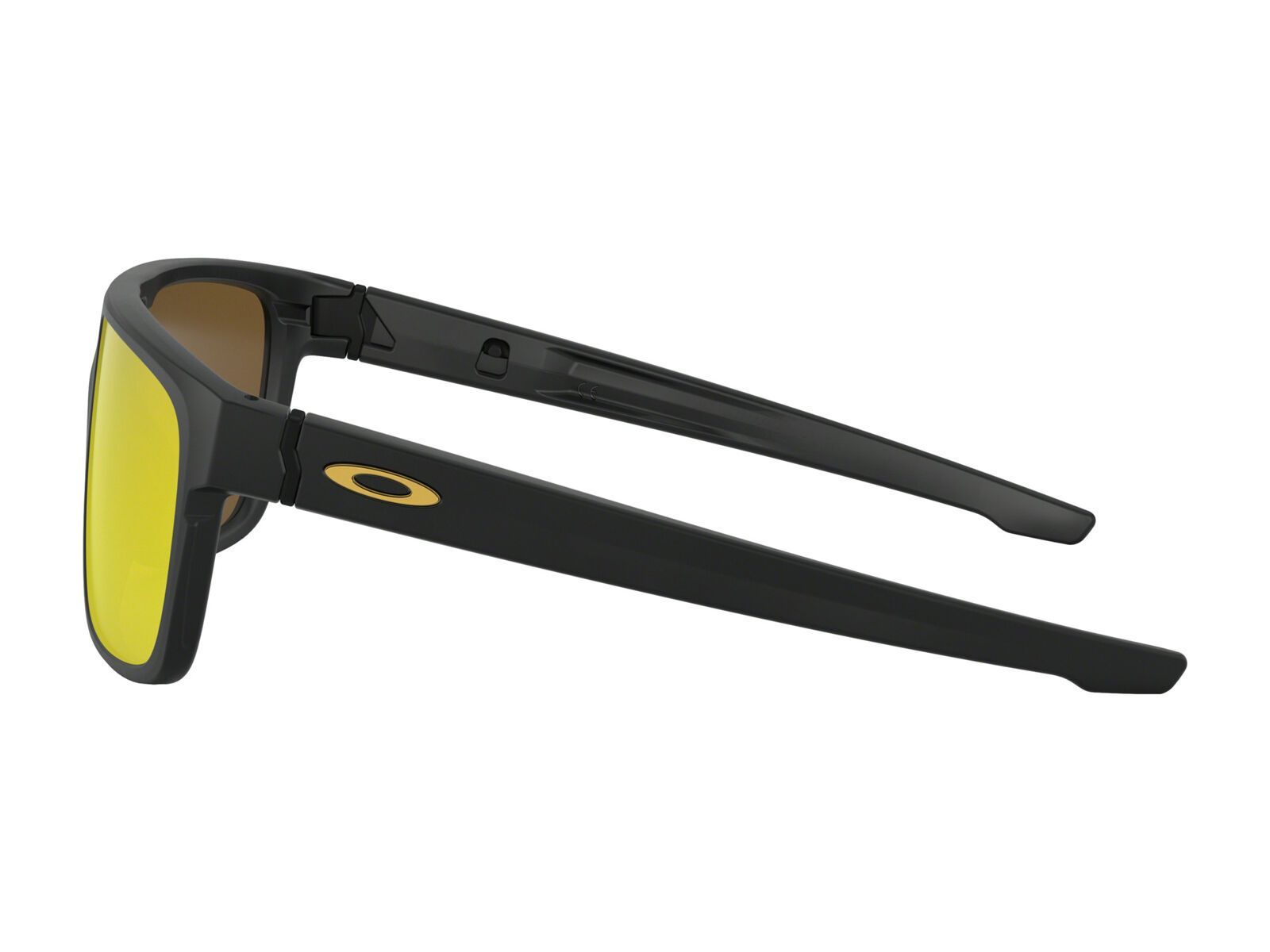 Oakley Crossrange Patch, matte black/Lens: 24k iridium - Bild 4
