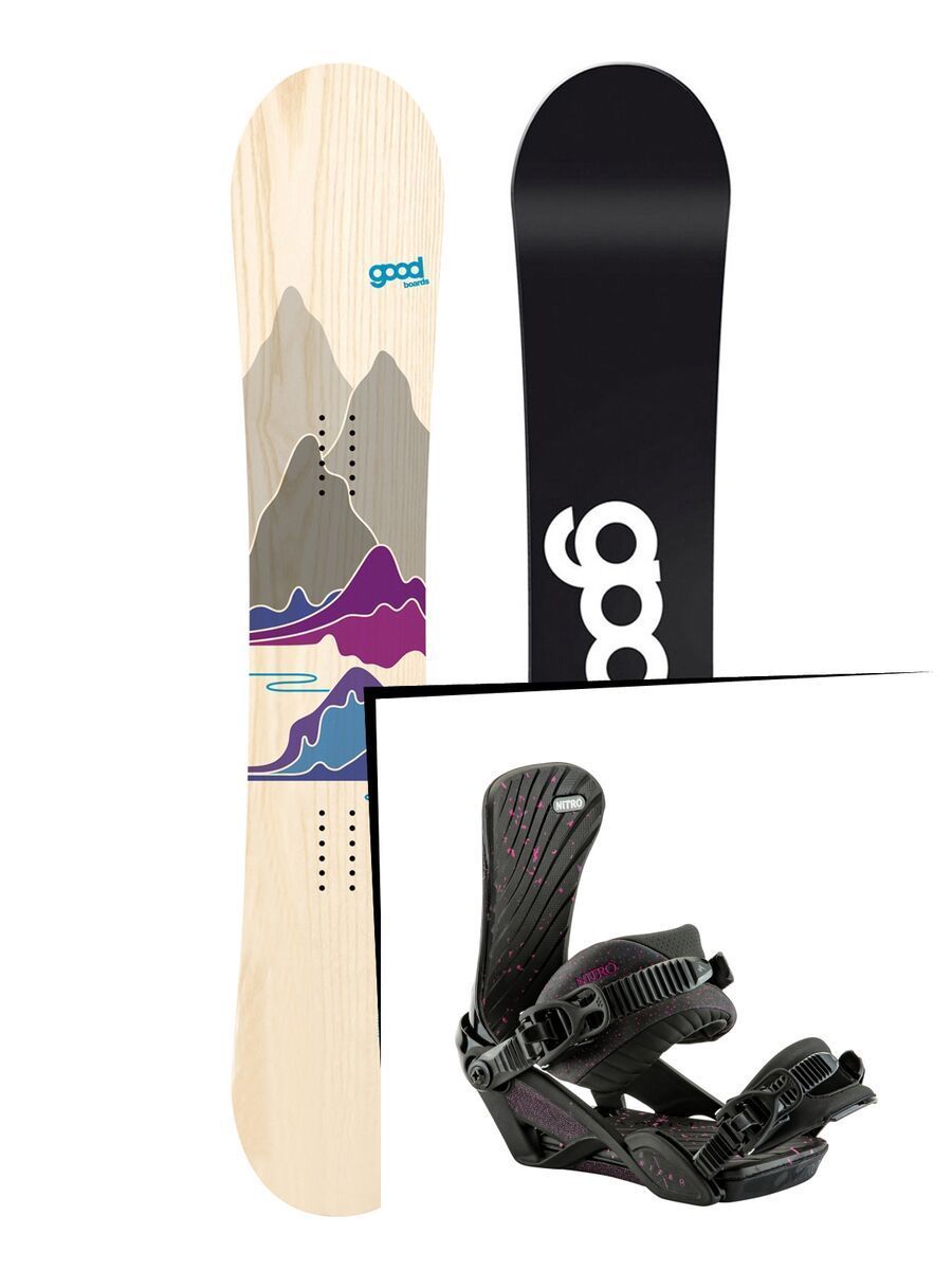 Set: goodboards Prima 2017 + Nitro Ivy (1691172S) - Bild 1