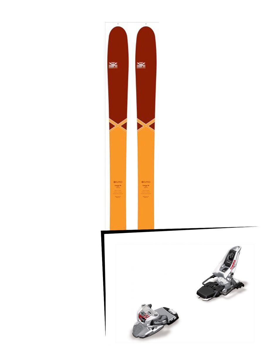 Set: DPS Skis Cassiar 95 Pure3 2016 + Marker Squire 11 (1247017) - Bild 1