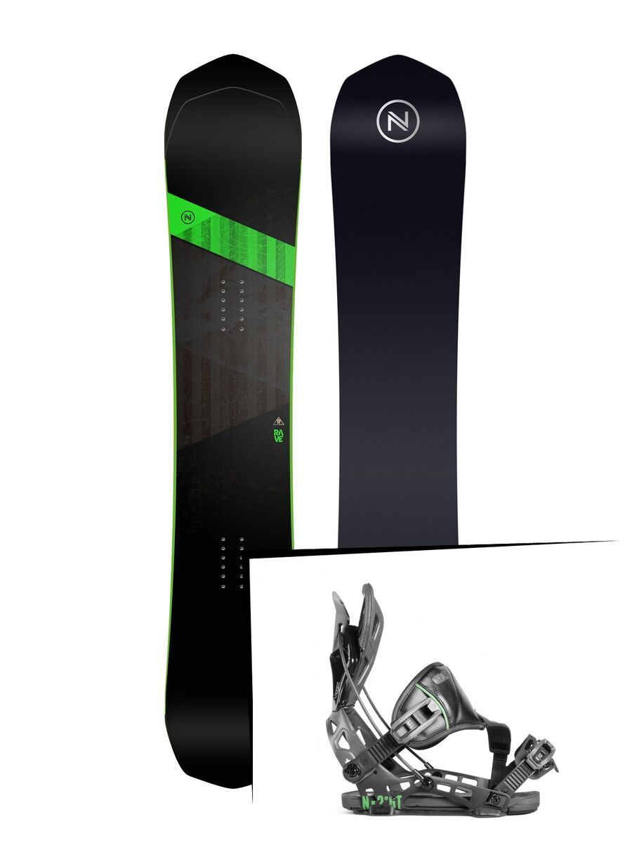 Set: Nidecker Rave 2019 + Flow NX2-GT (2226503S) - Bild 1