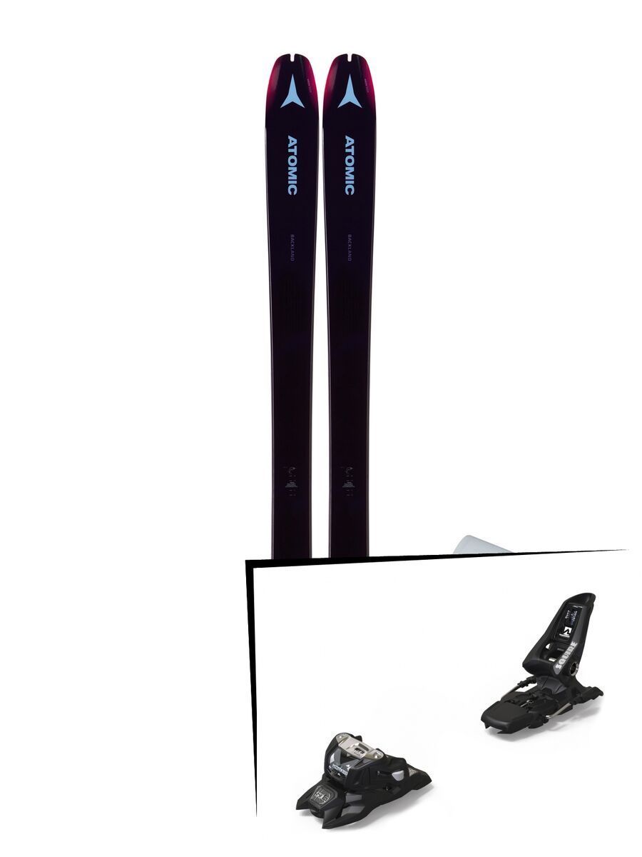 Set: Atomic Backland 85 W + Hybrid Skin 85 2019 + Marker Squire 11 ID black - Bild 1