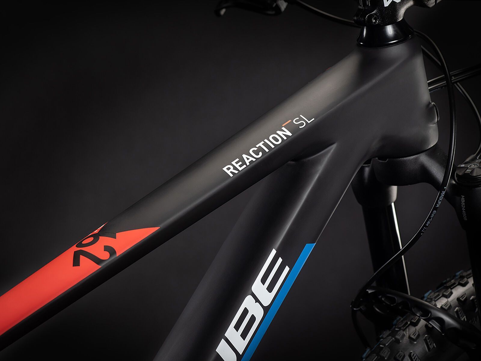 Cube Reaction C:62 Rookie 29, carbon´n´blue´n´red - Bild 2