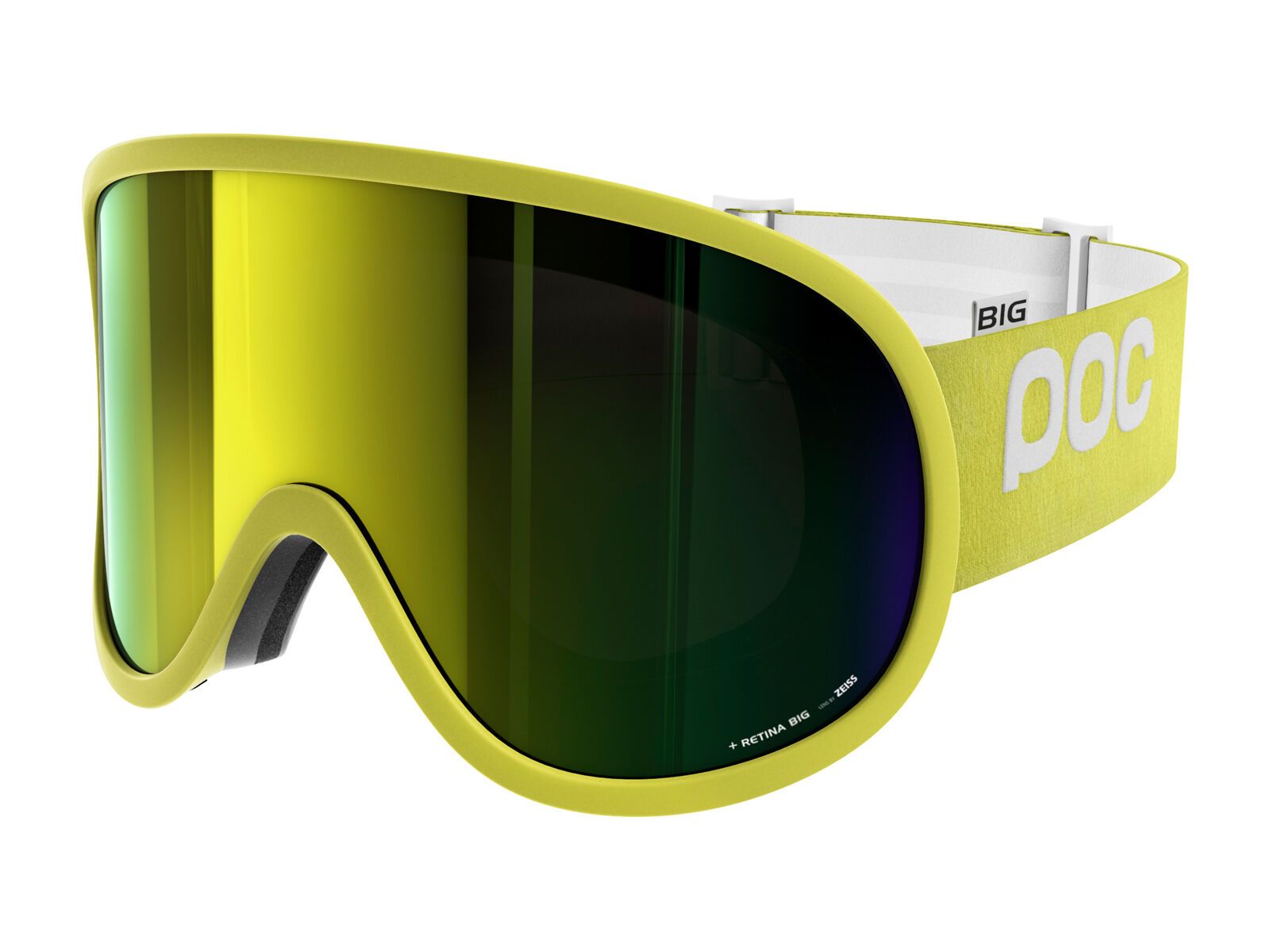 POC Retina Big, hexane yellow/Lens: bronze yellow mirror - Bild 1
