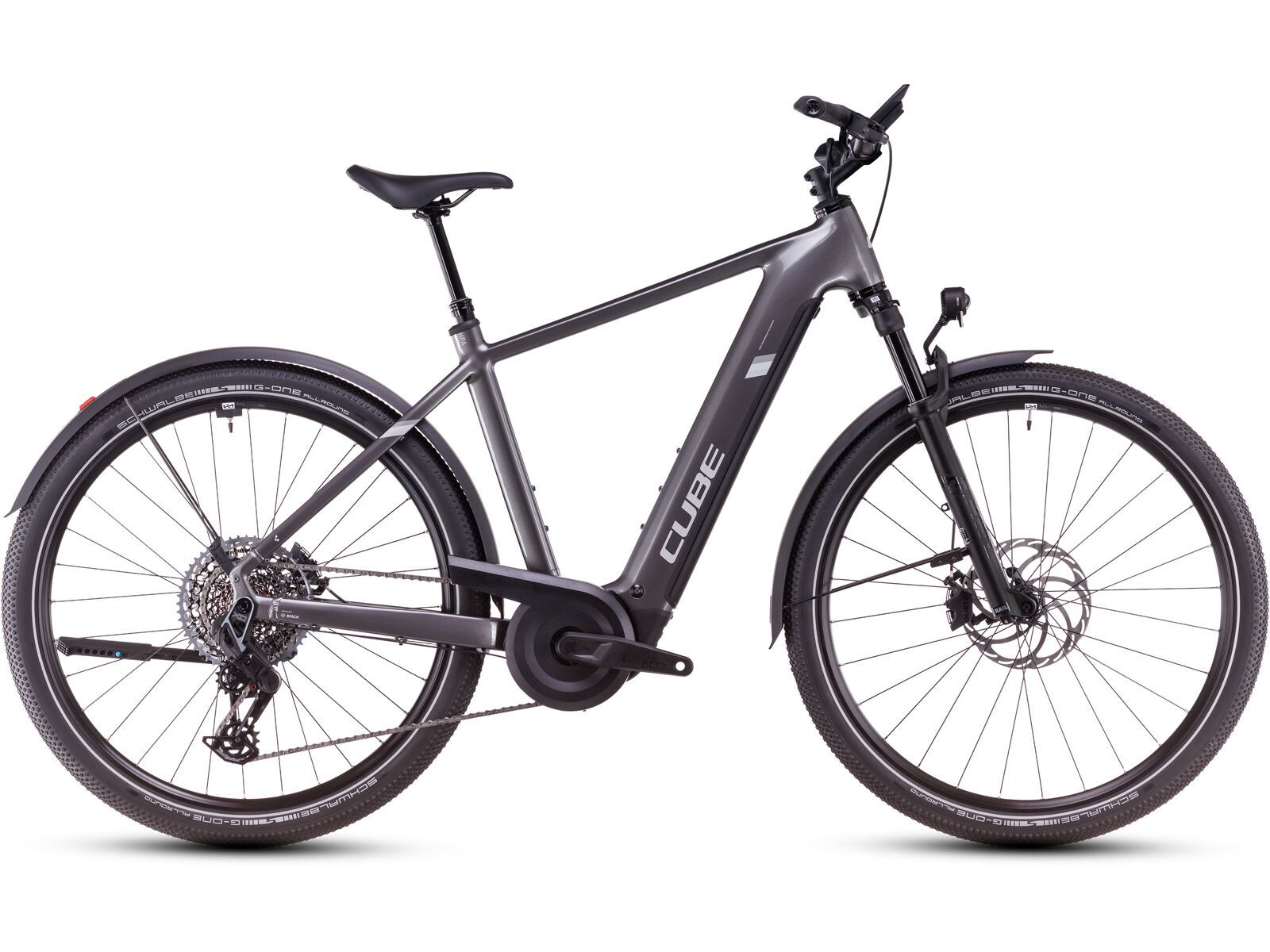 Cube Nuride Hybrid SLT 800 Allroad, graphite´n´fossil - Bild 1