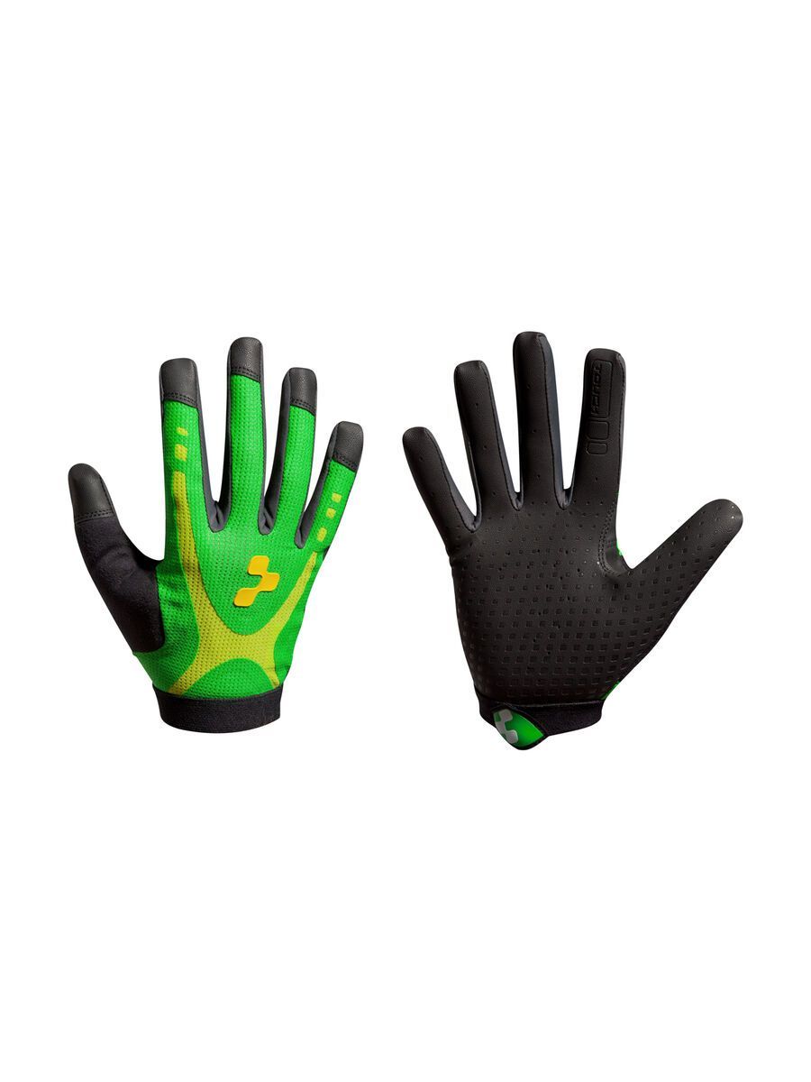 Cube Handschuhe Race Touch Langfinger, green´n´black - Bild 1