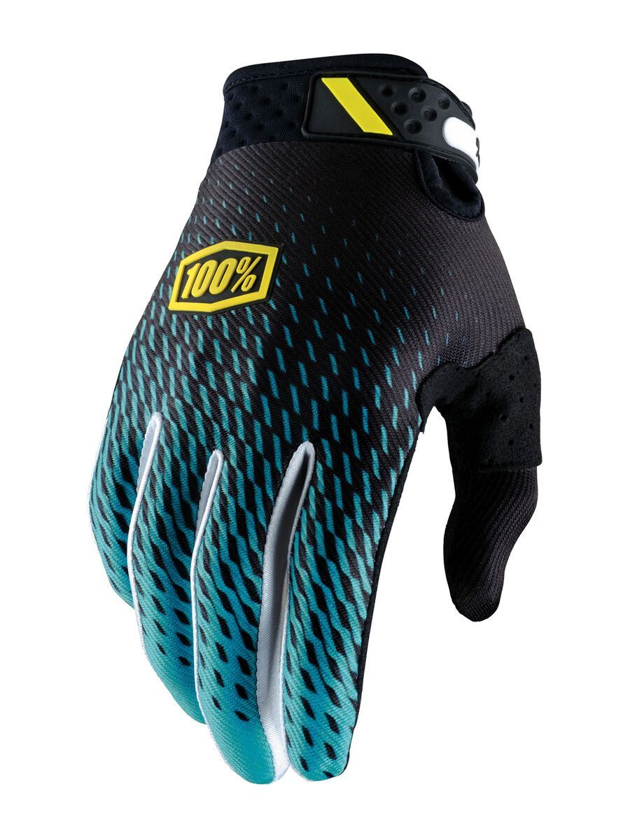 100% Ridefit Glove, supra teal - Bild 1