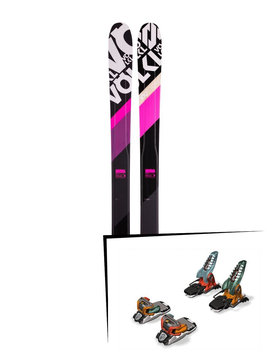 Völkl Set: 100 Eight Pink 2016 + Marker Jester 18 PRO - Bild 1