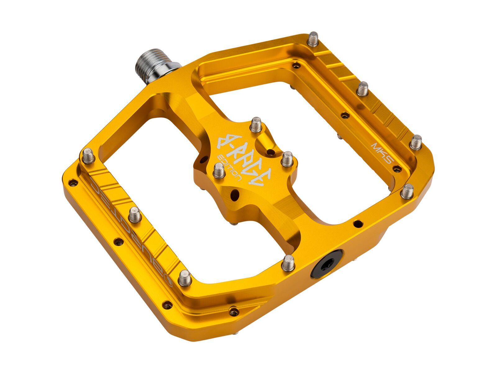 Burgtec Penthouse Flat MK5 Pedals B-Rage Edition, burgtec bullion gold - Bild 2