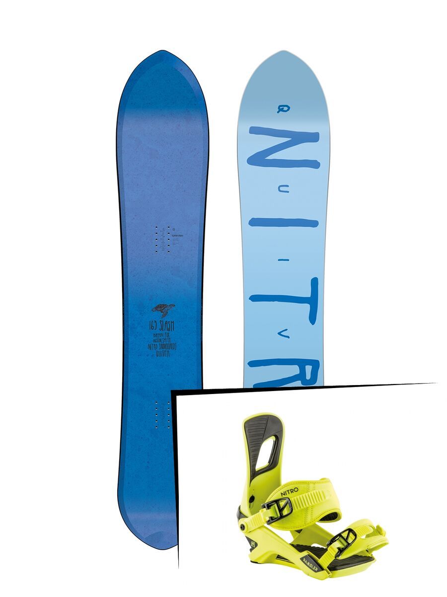 Set: Nitro Quiver Slash 2019 + Nitro Rambler muted brights series toxic - Bild 1