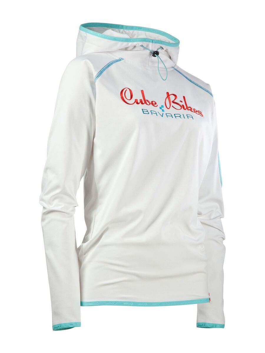 Cube WLS Hoody Bavaria, white´n´blue - Bild 1