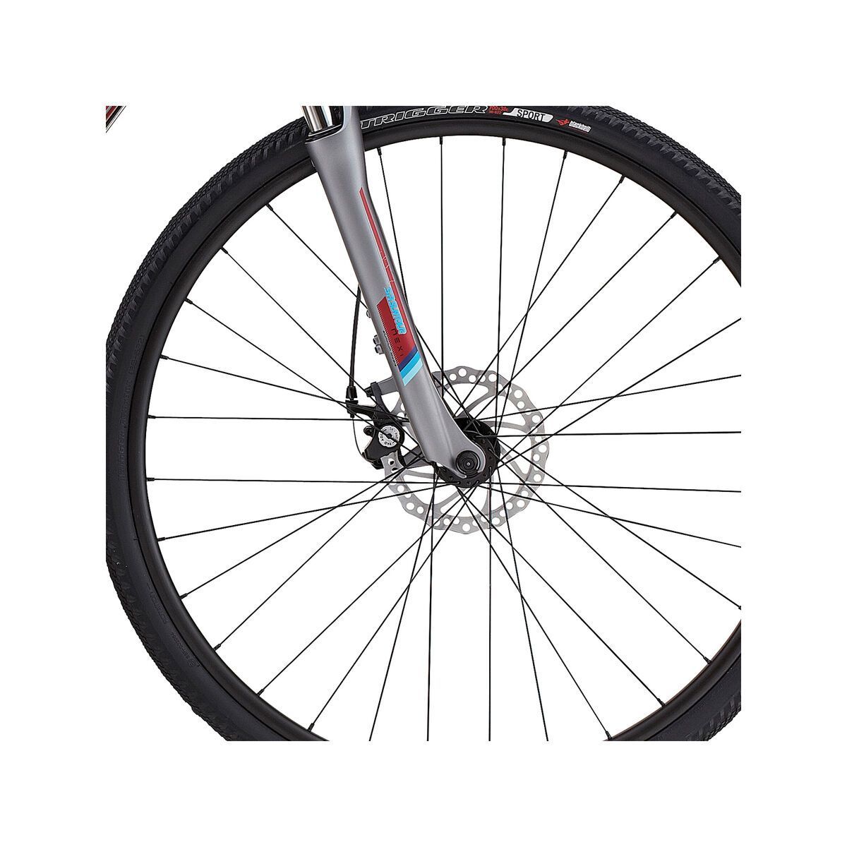 Specialized Crosstrail Disc, sterling/candy red/cyan - Bild 2