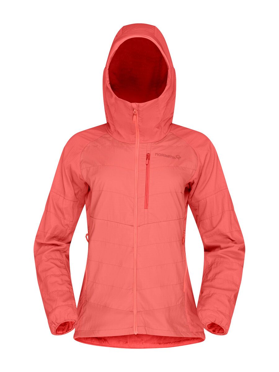 Norrona lyngen thermo100active Zip Hood W's, deep sea coral - Bild 1