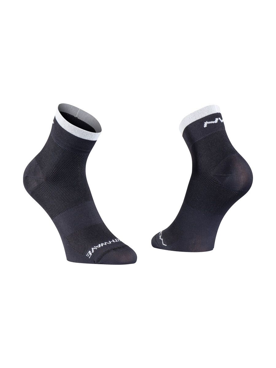 Northwave Origin Sock, black/white - Bild 1