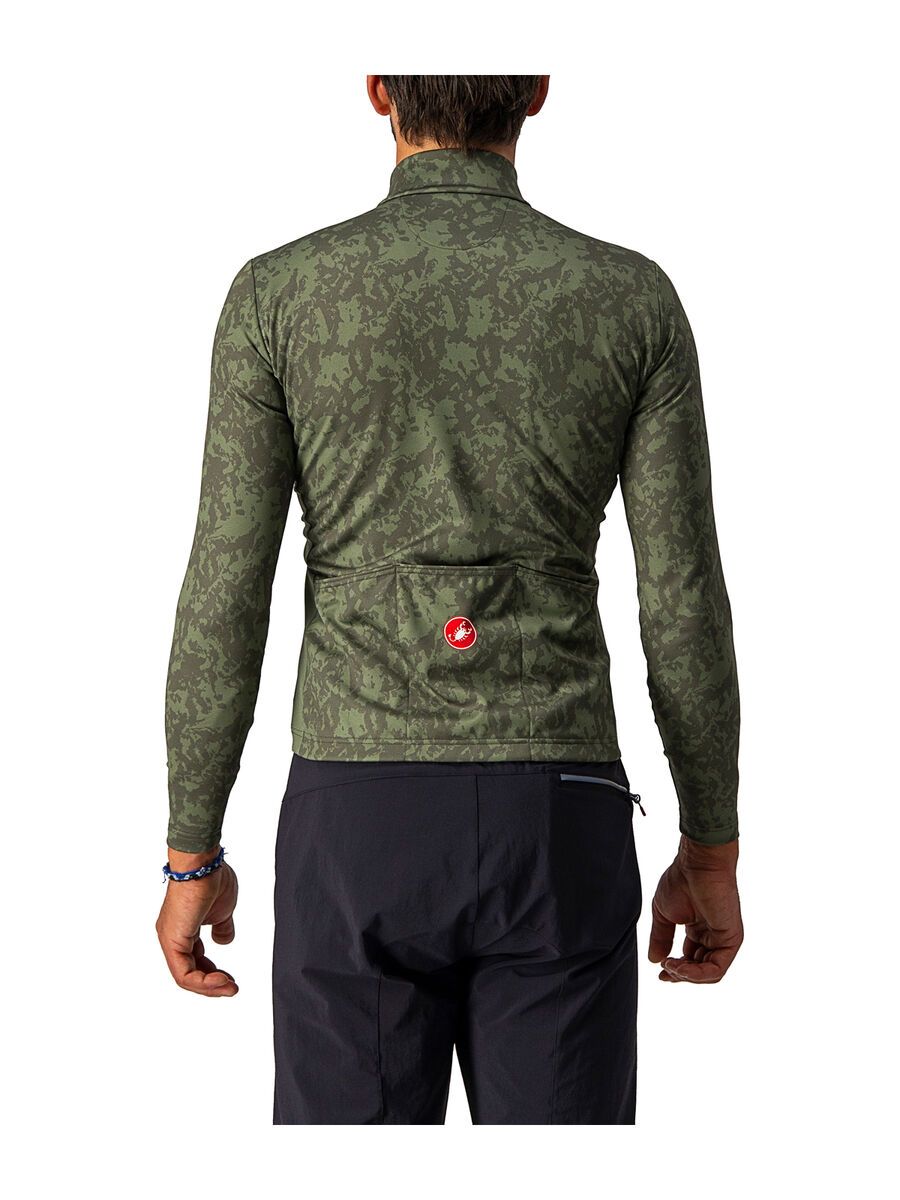 Castelli Unlimited Thermal Jersey, military green/light military - Bild 2