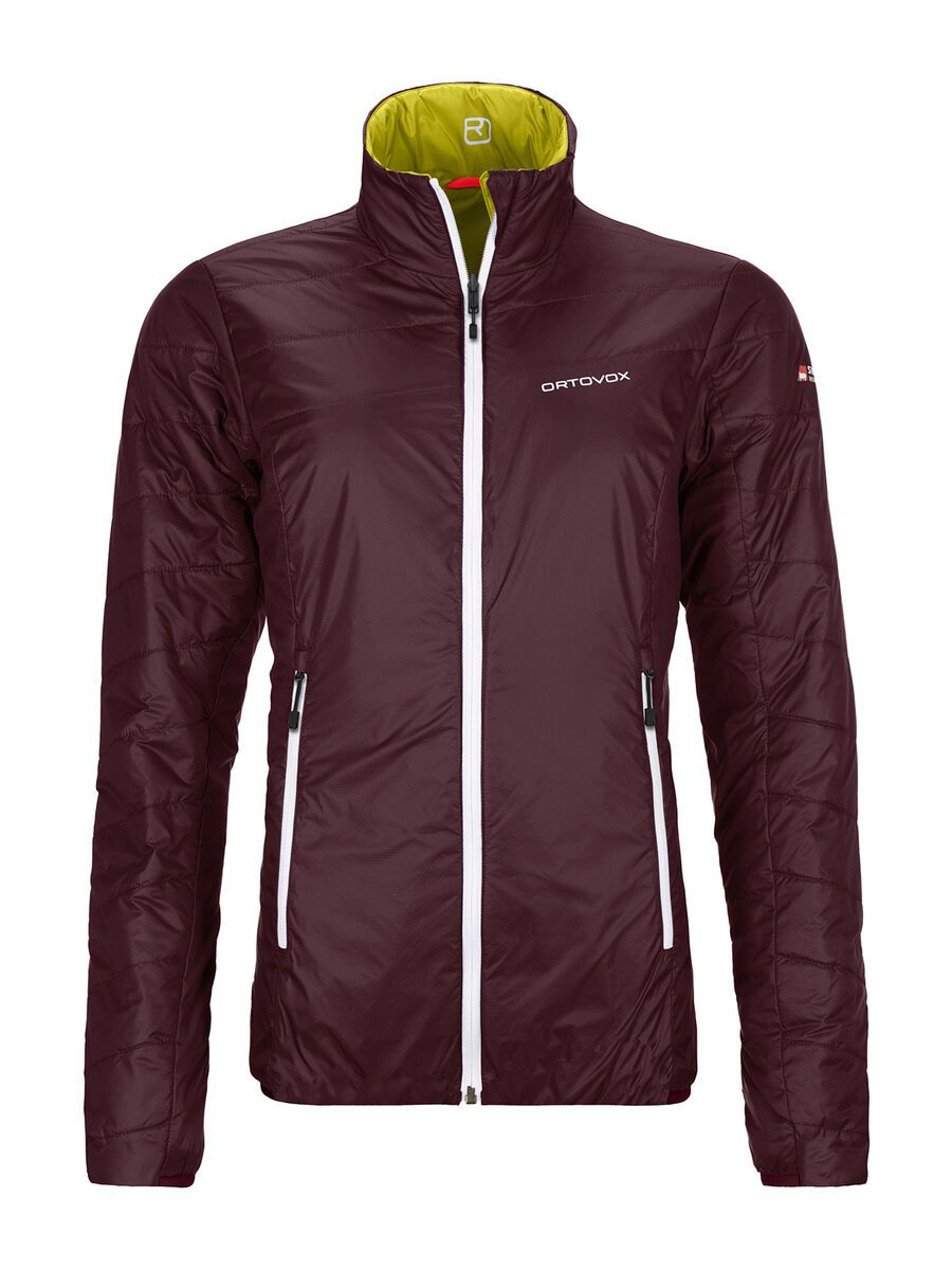 Ortovox Swisswool Piz Bial Jacket W, dark wine - Bild 1