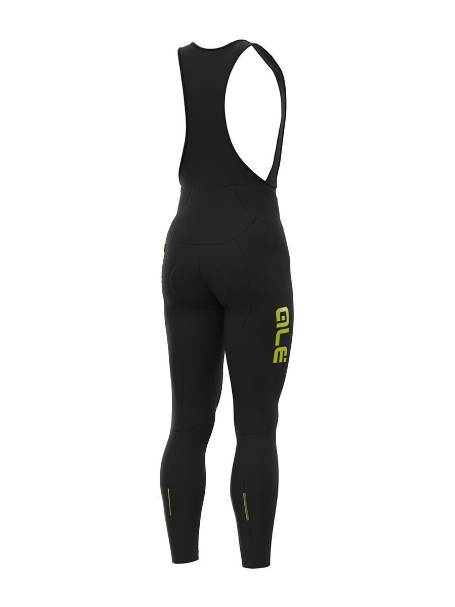 Ale Winter Bibtights, nero-glofluo/black-yellowfluo - Bild 2