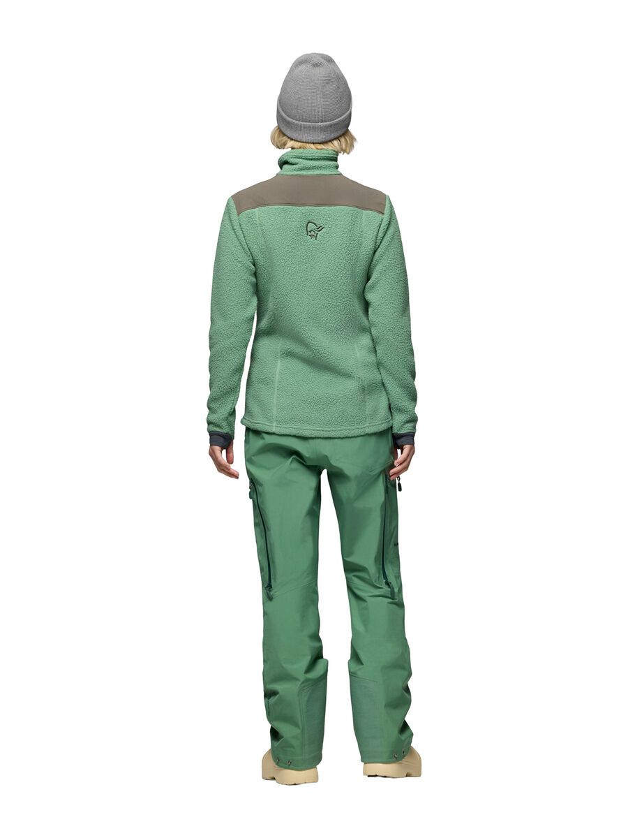 Norrona trollveggen warm3 Jacket W's, dark ivy - Bild 5