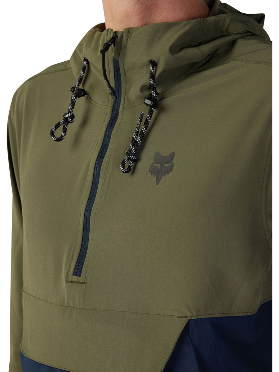 Fox Ranger Wind Pullover, olive green - Bild 5