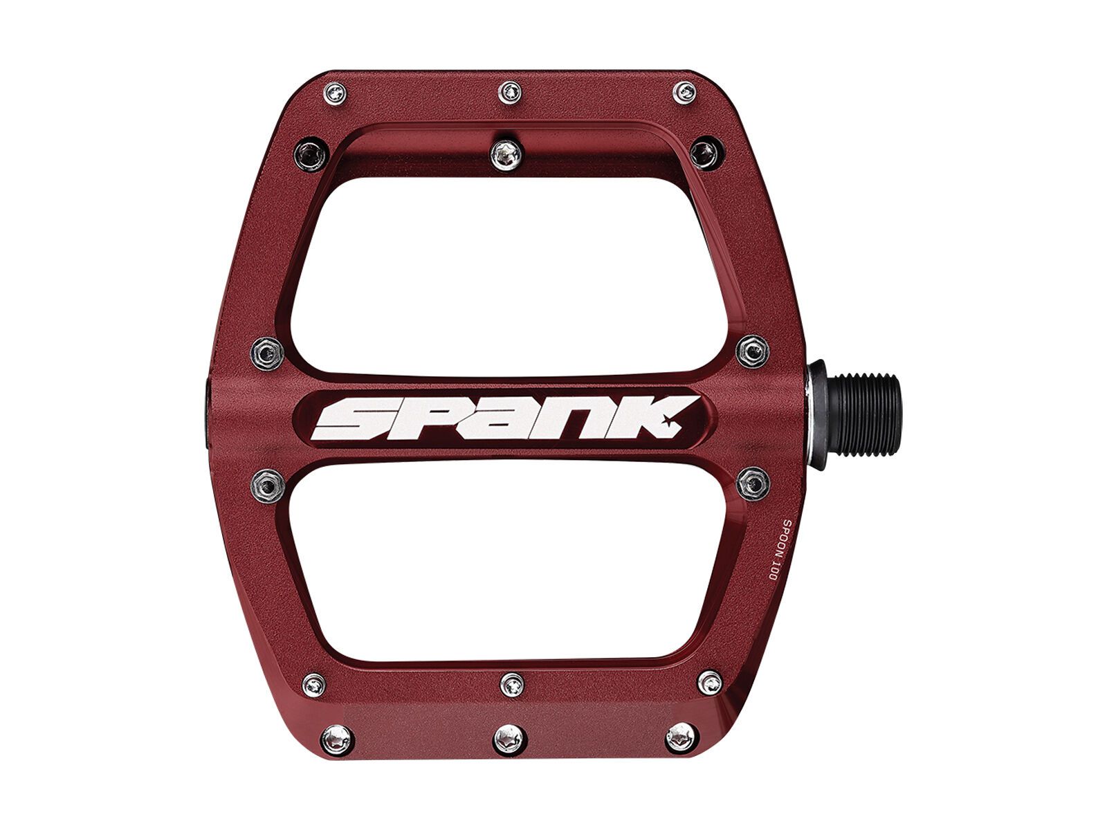 Spank Spoon Reboot Flat Pedal - M red SP-PED-0025/13/M
