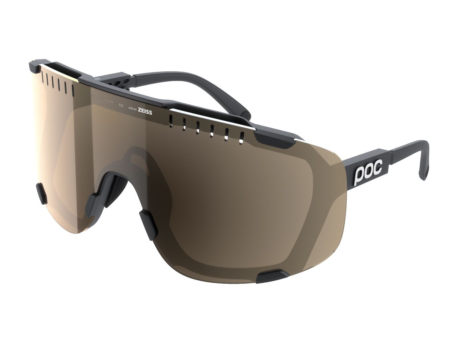 POC Devour, Clarity Trail Partly Sunny Silver / uranium black - Bild 1