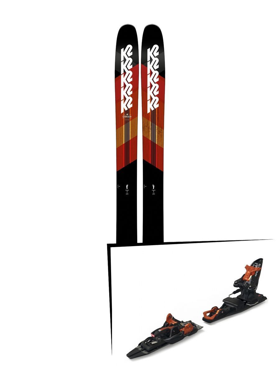 Set: K2 SKI Catamaran 2019 + Marker Kingpin 13 Demo black/copper - Bild 1