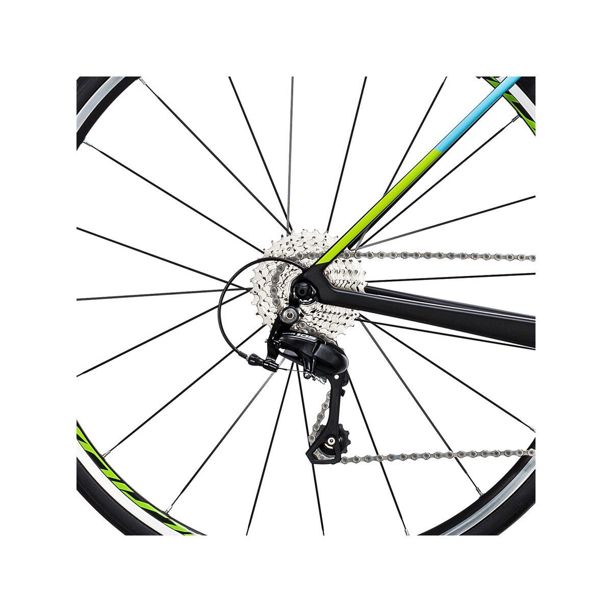 Cube Axial WLS GTC Pro, carbon´n´blue - Bild 4