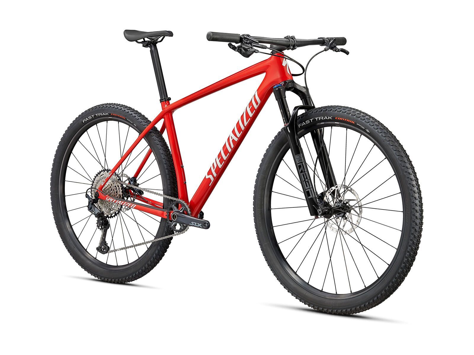 Specialized Epic HT Comp, flo red/metallic white silver - Bild 2