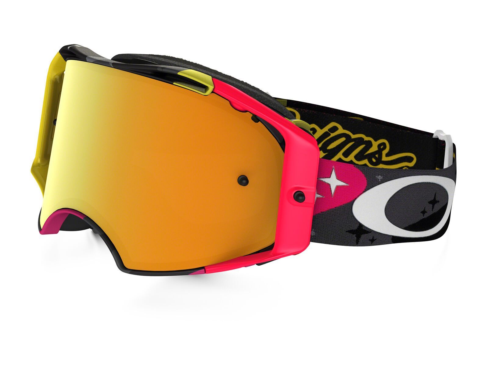 Oakley Airbrake MX, cosmic camo neon/Lens: 24k iridium - Bild 1