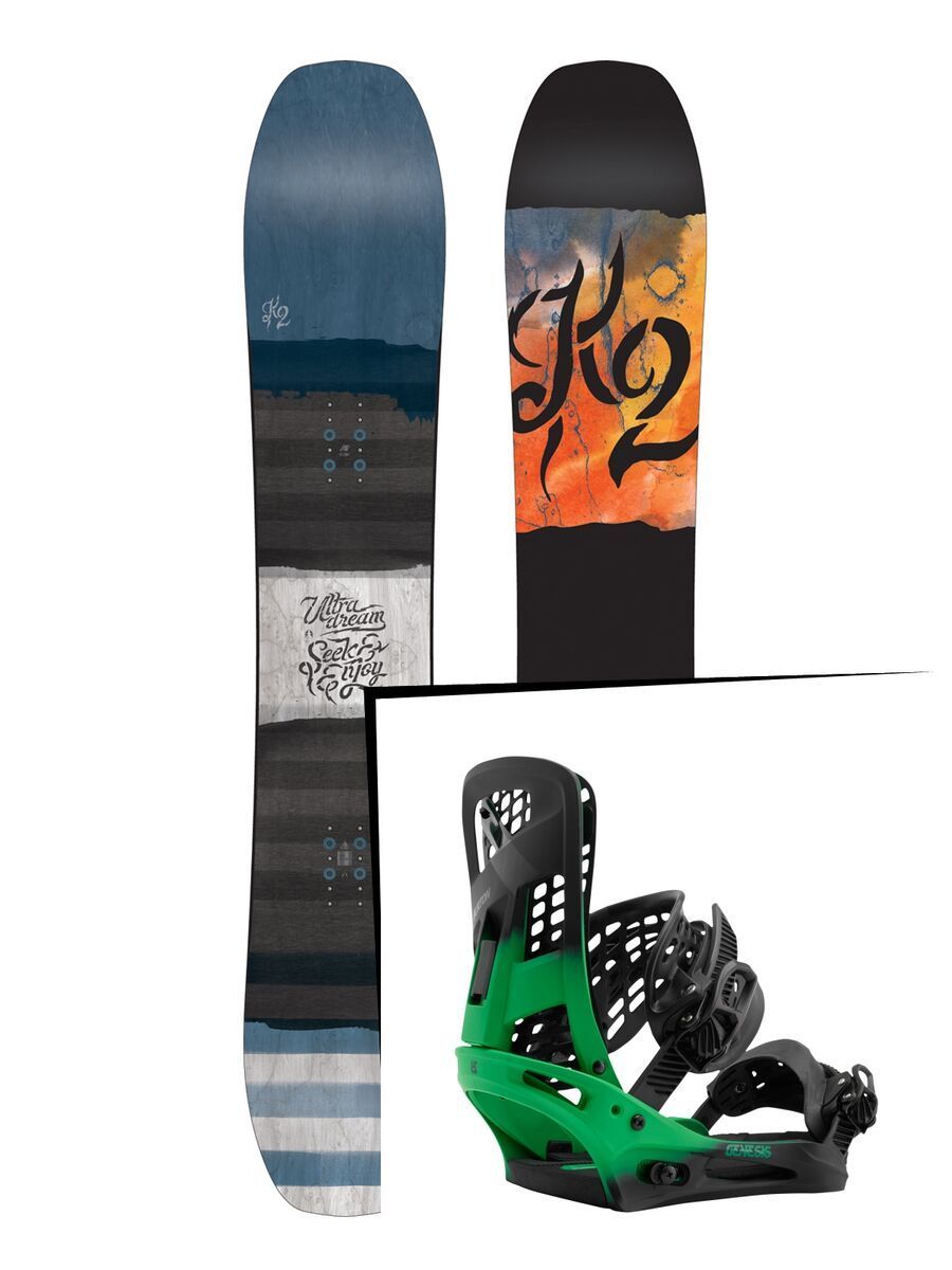 Set: K2 Ultra Dream 2017 + Burton Genesis (1712778S) - Bild 1