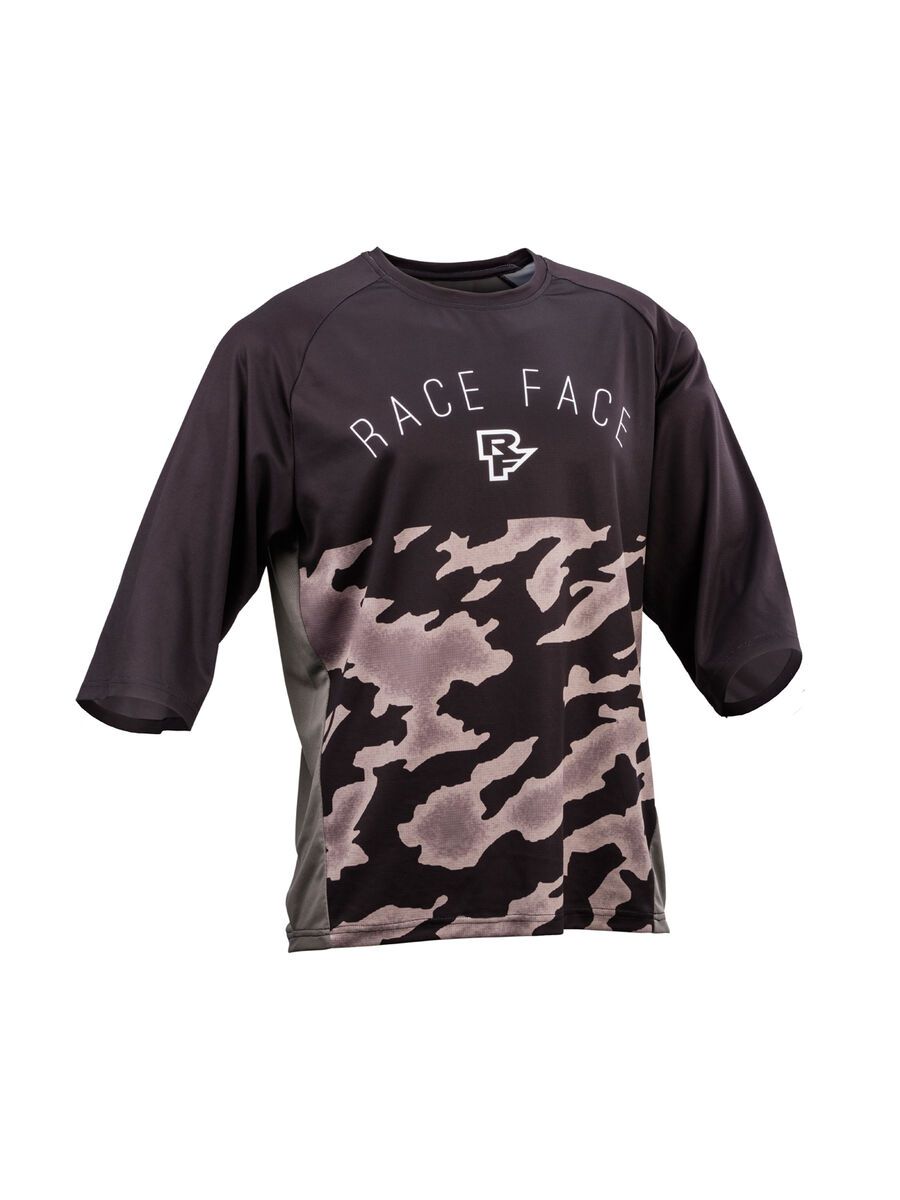 Race Face Ambush Jersey 3/4 Sleeve, black - Bild 1