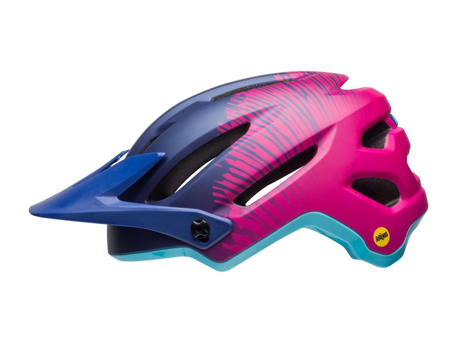 Bell Hela Joy Ride MIPS, matte/gloss navy/cherry fibers - Bild 2