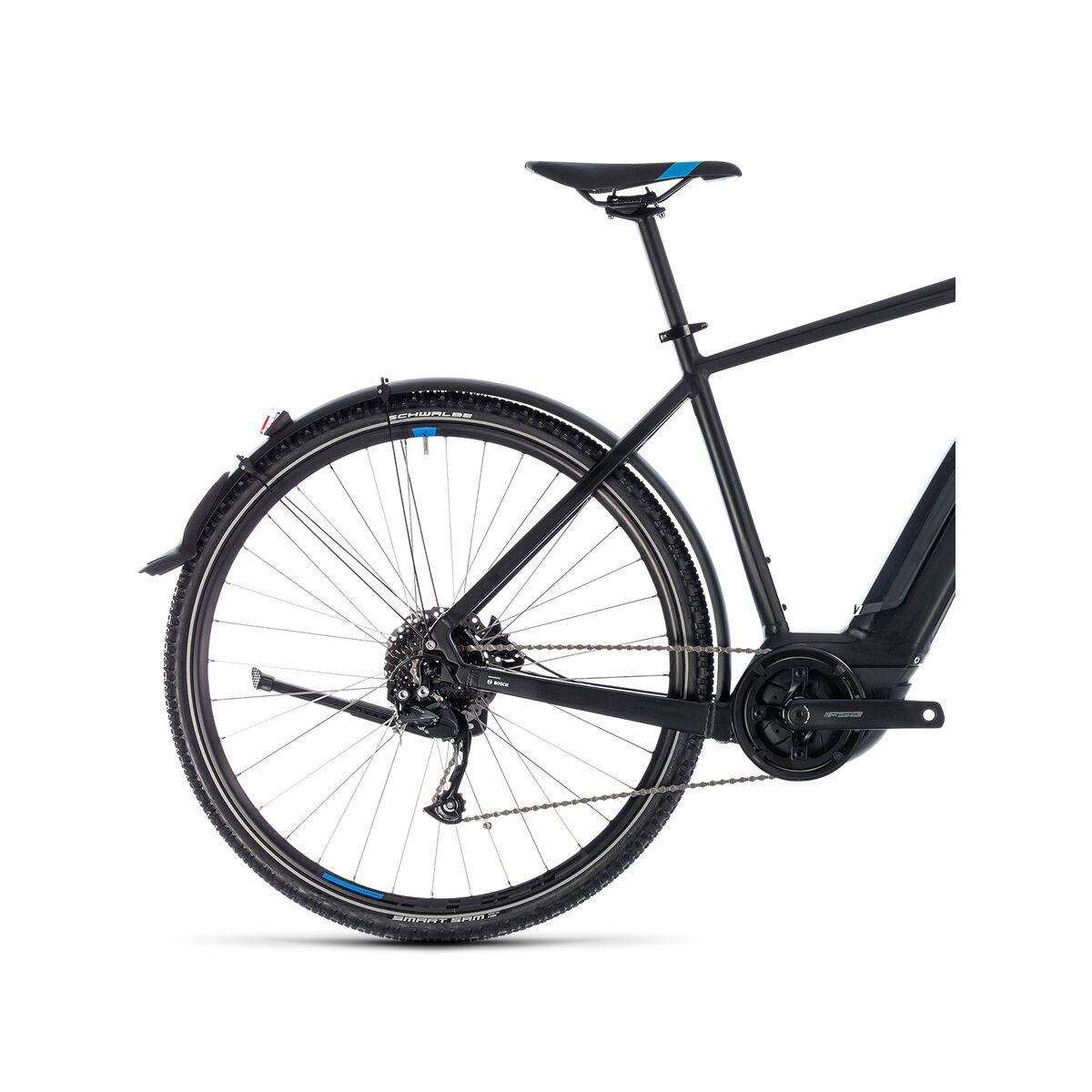 Cube Cross Hybrid ONE Allroad 400, black´n´blue - Bild 5