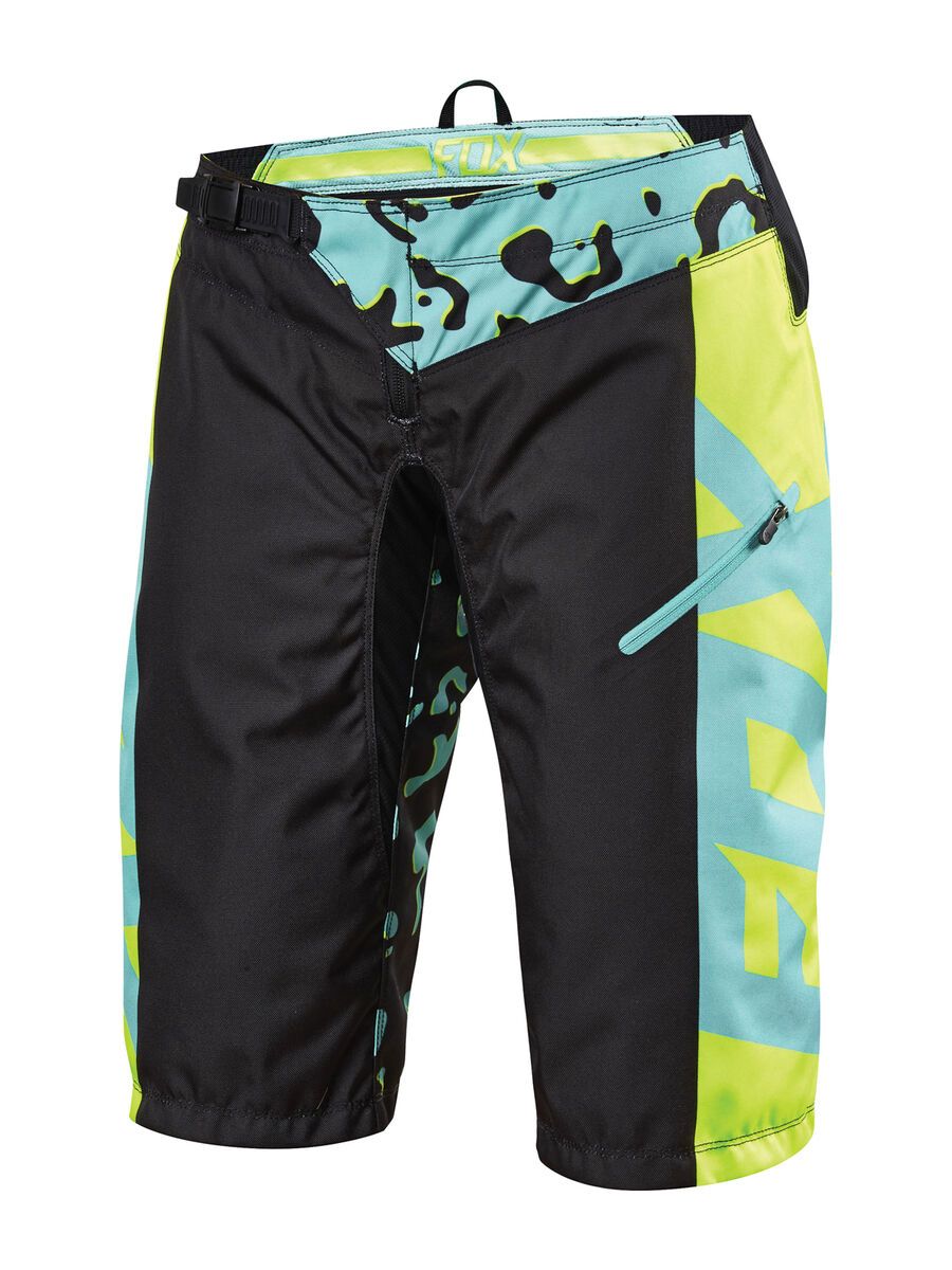 Fox Womens Demo Race Short, miami green - Bild 1