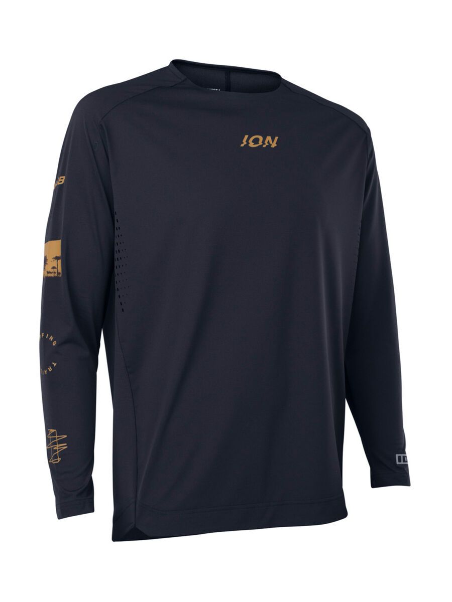 ION Bike Jersey Scrub LS Unisex, black - Bild 1