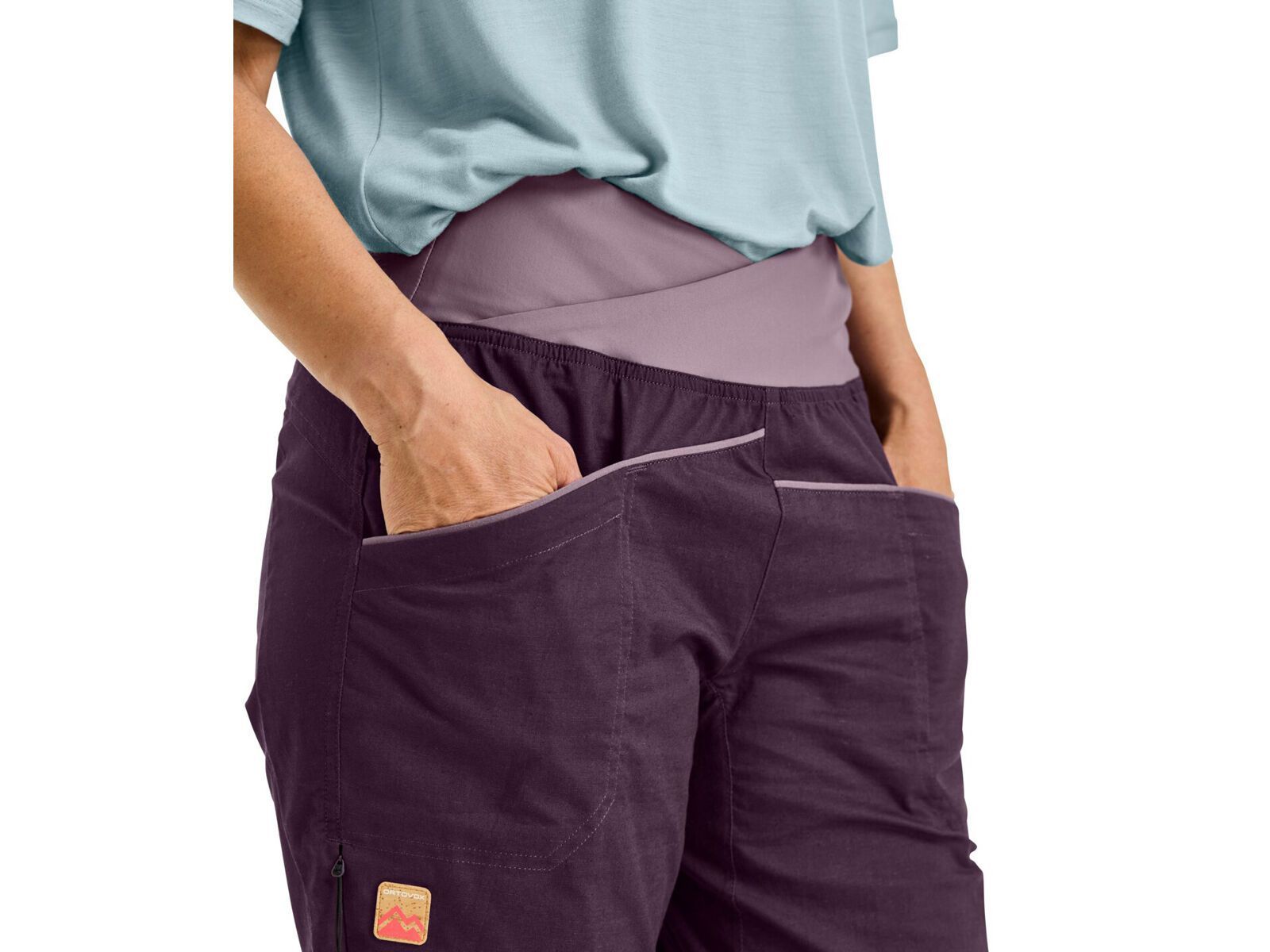 Ortovox Valbon Pants W, dark wild berry - Bild 5