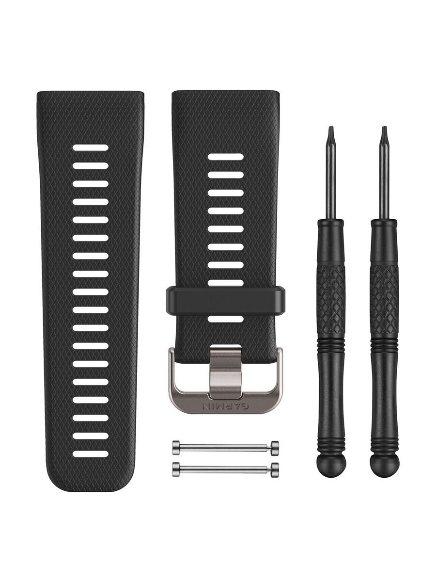 Garmin vivoactive HR Armband Silikon XL, schwarz - Bild 1