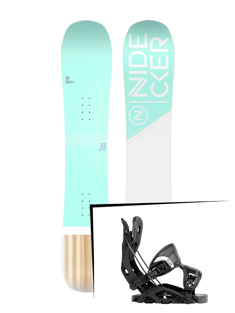 Set: Nidecker Elle 2019 + Flow Fuse (1908454S) - Bild 1