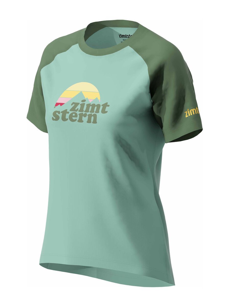 Zimtstern Sunsetz Tee Women's, granite green/bronze green - Bild 2