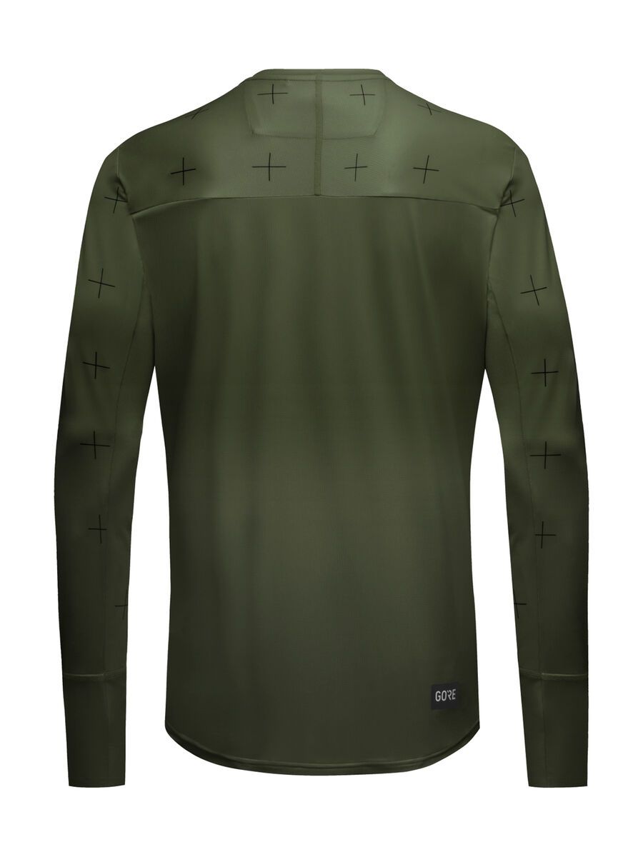 GOREWEAR TrailKPR Daily Trikot Langarm Herren, utility green - Bild 3