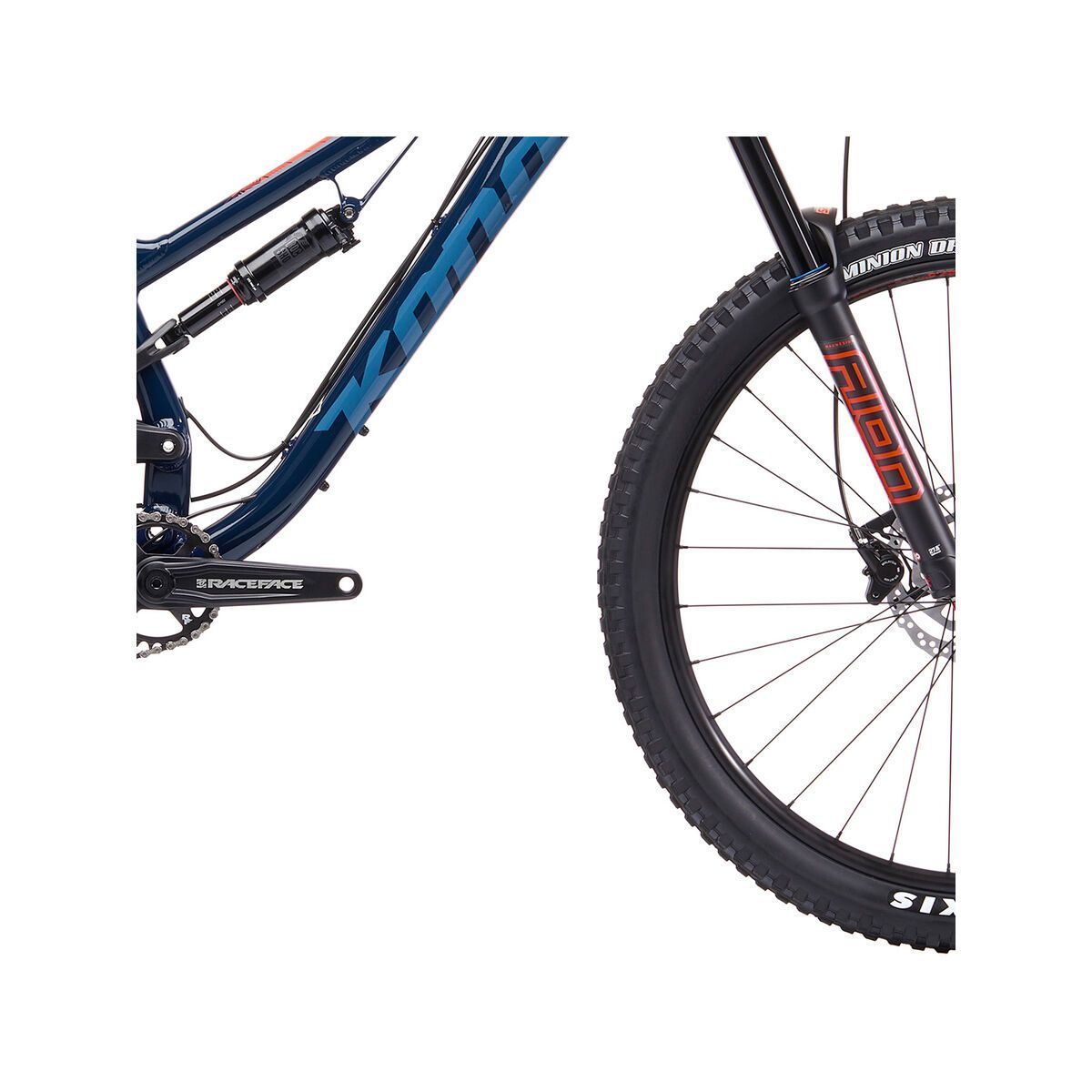 Kona Process 153 SE, gloss midnight blue w/ blue, supernova, & cream decals - Bild 4