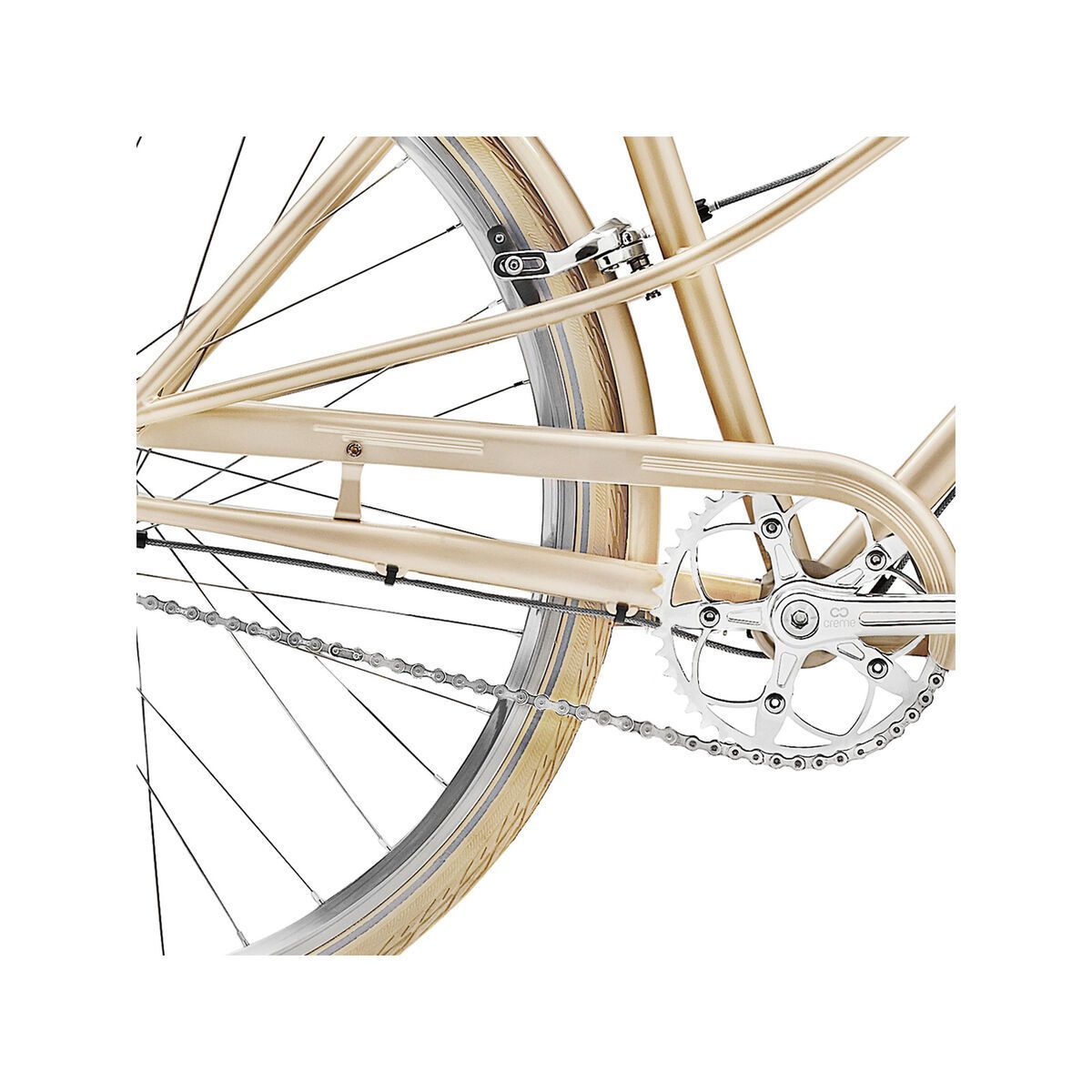 Creme Cycles Caferacer Lady Doppio, champagne - Bild 3