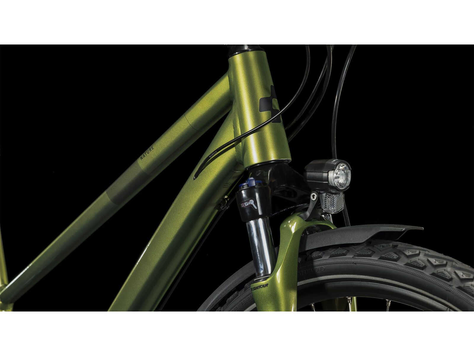 Cube Nature Allroad Trapeze, shinymoss´n´black - Bild 7