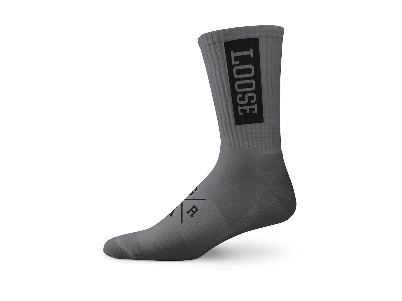 Loose Riders Socks 2-Pack Logo, black/white - Bild 5
